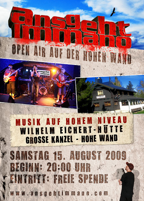 hohe wand plakat